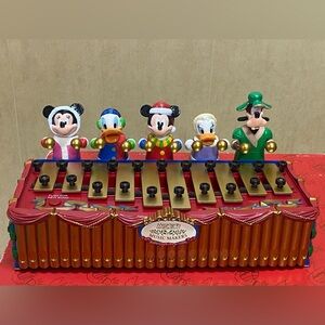 VINTAGE Mr. Christmas Mickey’s Merry Music Makers Xylophone 20 Songs